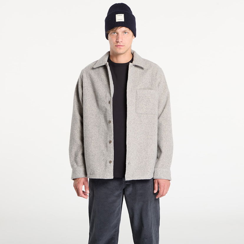 Jakke Samsoe Samsoe Samsøe Samsøe Sadamon Overshirt Grå | M25300027_170205TCX