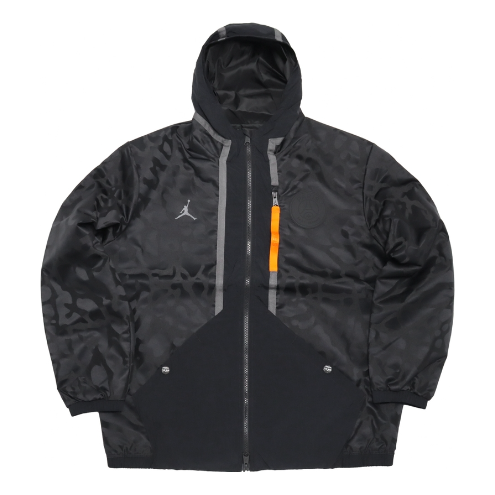 Puffer jakke Jordan Jordan x Paris Saint-Germain Anthem Jacket Sort | DZ2908-010