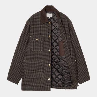 Frakker Carhartt WIP Lowis Chore Coat Houndstooth Flerfarvet | I035344_9, 5