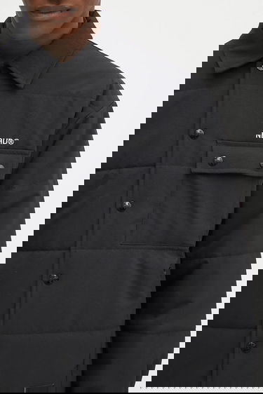 Puffer jakke Neighborhood NEIGHBORHOOD Padded Shirt Jacket Sort | 242TSNH.SHM08, 3