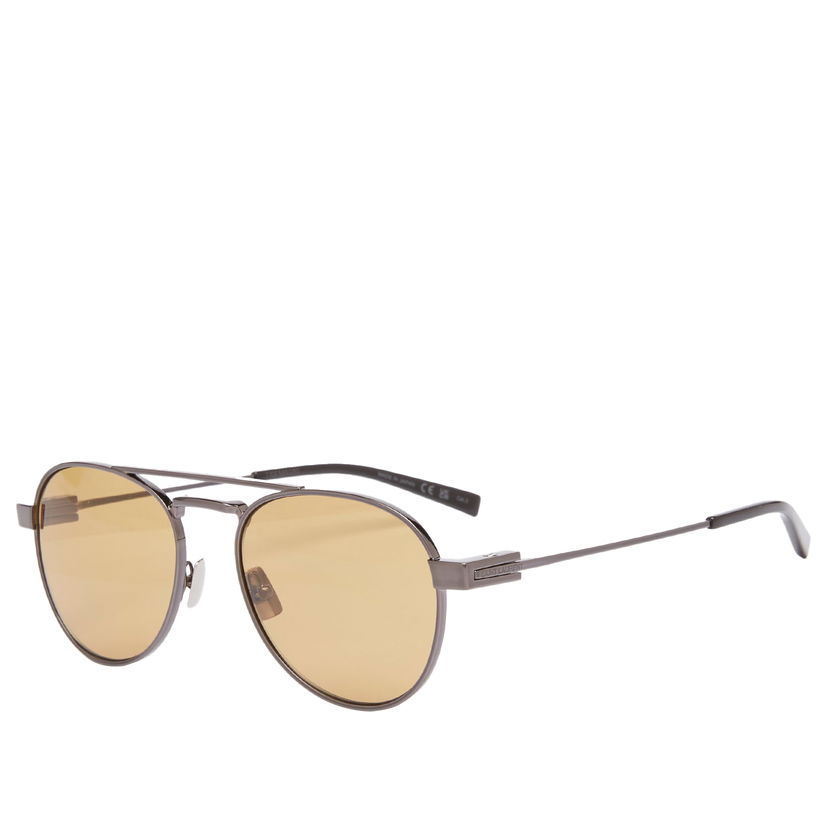 Solbriller Saint Laurent Saint Laurent SL 708 Aviator Sunglasses Metalisk | SL-708-004