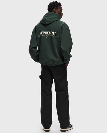 Sweatshirt Represent Clo Represent PATRON OF THE CLUB HOODIE Grøn | MLM4270-386, 1