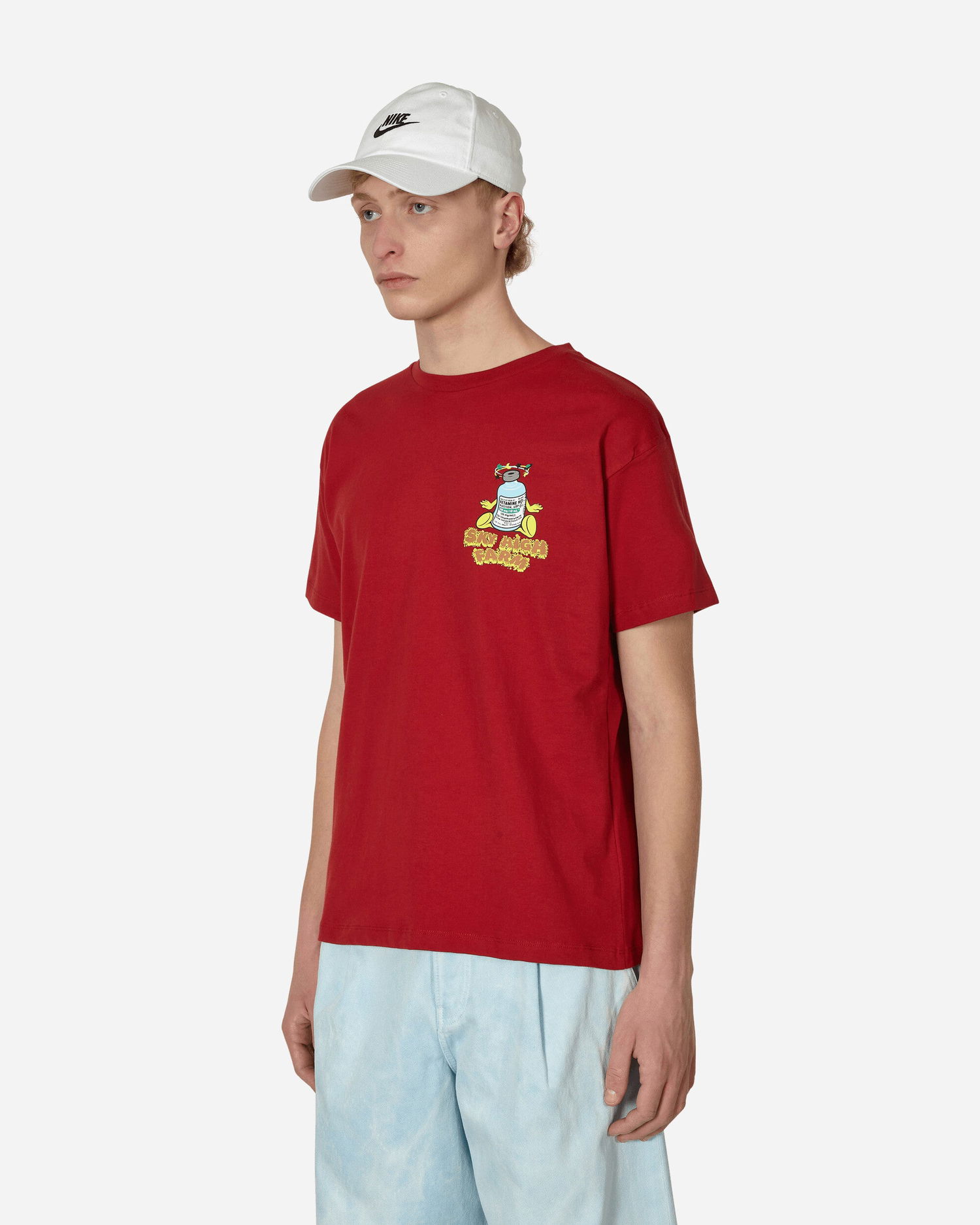 T-shirt Sky High Farm Flatbush Printed T-Shirt Rød | SHF03T002 1, 1