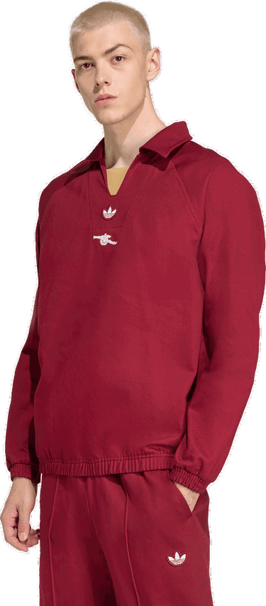 Sweatshirt adidas Performance Arsenal Terrace Icons Sweatshirt Rød | KB1956, 4