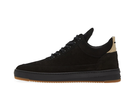 Sneakers og sko Filling Pieces Low Top Ripple Suede Sort | 25122791861
