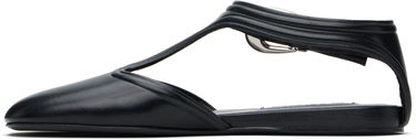 Sneakers og sko Jil Sander Jil Sander Mary Jane Ballerina Flats Sort | J16WP0131_P8226, 2