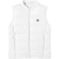 Vest Moncler Alcibia High Shine Vest Hvid | 1A000-66-597EU-034, 2