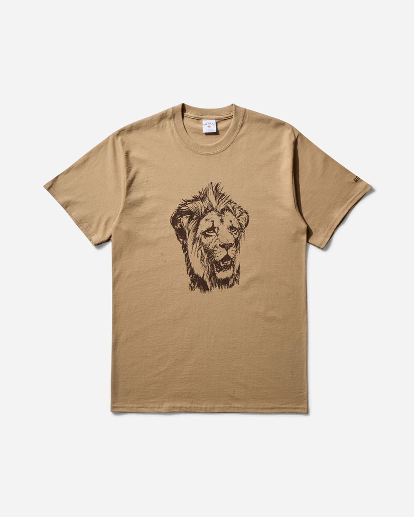 T-shirt Noah Lion Head T-Shirt Brun | T252SS25 SND