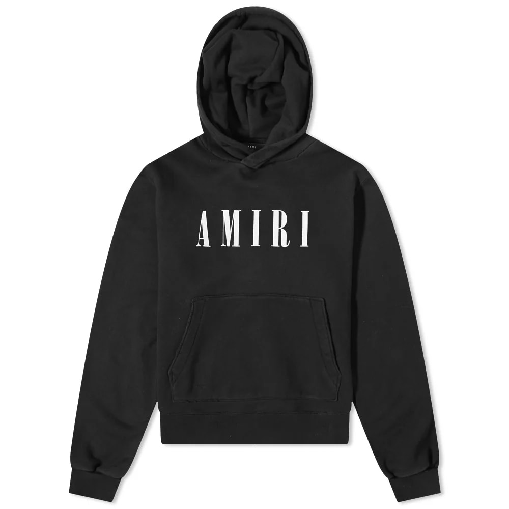 Sweatshirt AMIRI Core Logo Hoody Sort | PXMJL002-001, 0