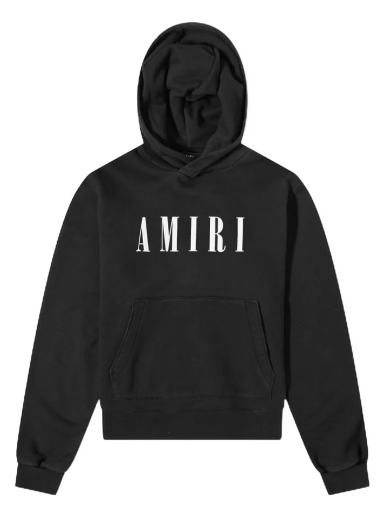 Sweatshirt AMIRI Core Logo Hoody Sort | PXMJL002-001