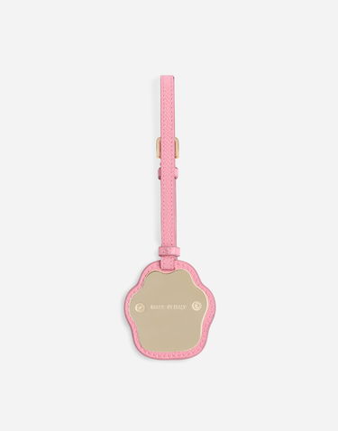 Nøgleringe Dolce & Gabbana Dolce & Gabbana Calfskin Paw Print Dog Charm Lyserød | BD0021A645280400, 3
