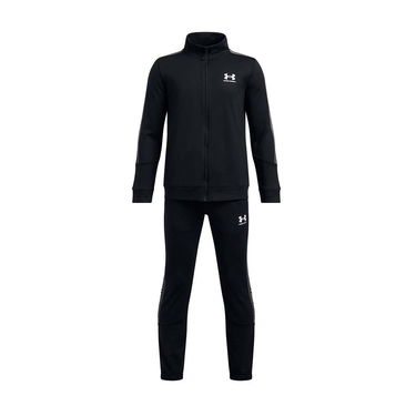 Træningsdragt Under Armour Icon Knit Tracksuit Sort | 1390295-001, 0