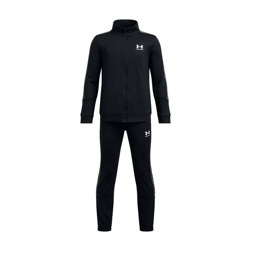 Træningsdragt Under Armour Icon Knit Tracksuit Sort | 1390295-001