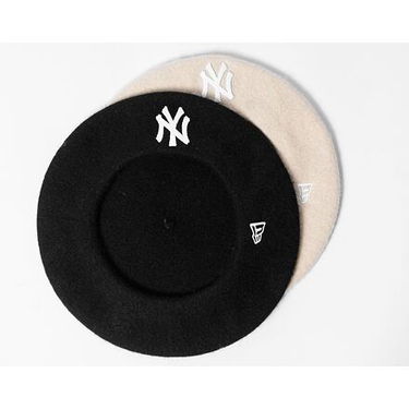 Baret New Era Wool Beret - NY Yankees Beige | 60565467, 3