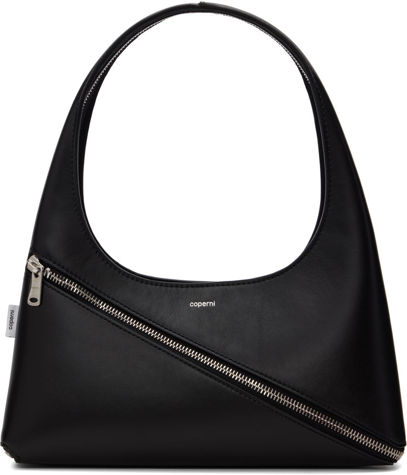 Håndtaske Coperni Coperni Zip Baguette Bag Sort | COPBA110F6043