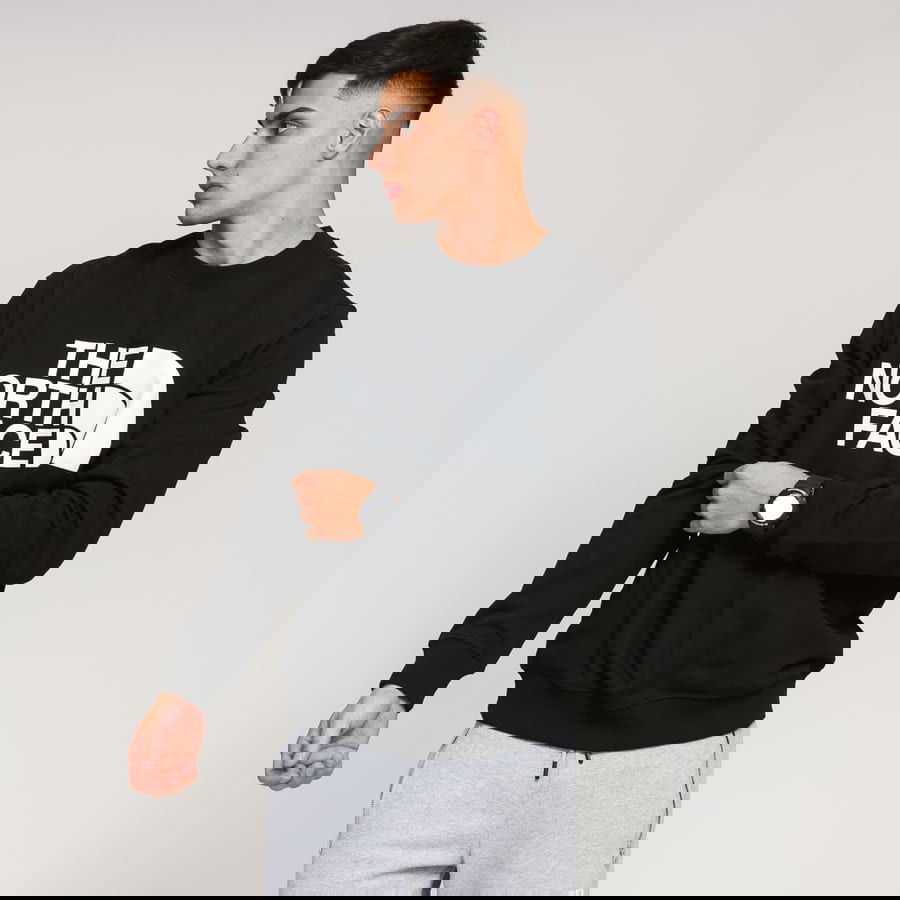 Sweatshirt The North Face Standard Crew Sort | NF0A4M7WJK31, 0