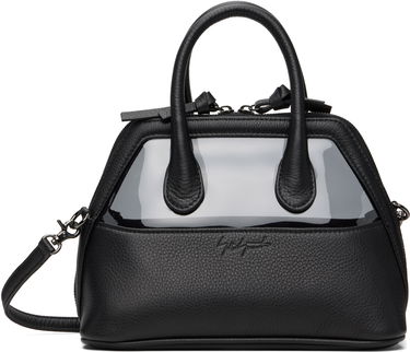 Håndtaske Yohji Yamamoto YOHJI YAMAMOTO Translucent Mini Bag Sort | DP-I15-715, 0