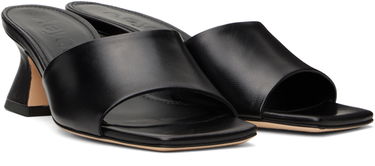 Skopleje Aeyde Aeyde Ale Leather Mules Sort | A11-HS-ARCS45TB142-SS25-800-007, 3