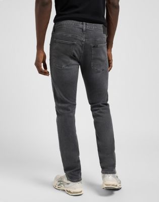 Jeans Lee Luke Medium Stretch Slim Jean Size 38x34 Grå | 112370637, 0