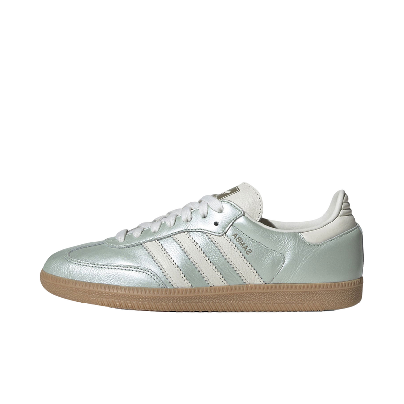 Sneakers og sko adidas Originals Samba OG Linen Green Metallic W Metalisk | IG1965