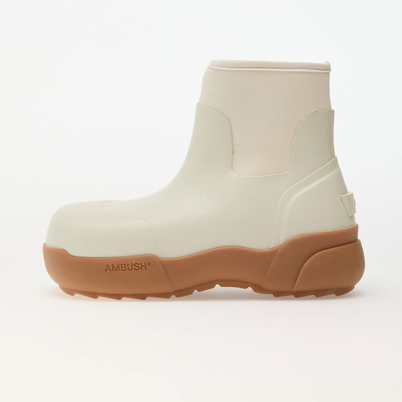Sneakers og sko Ambush Rubber Boot White Hvid | BMIE003F24MAT0010101