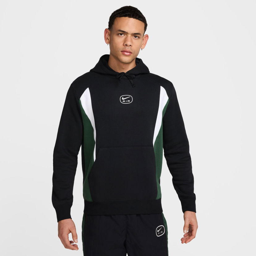 Sweatshirt Nike Swoosh Air Fleece Hoodie Sort | HM0175-011