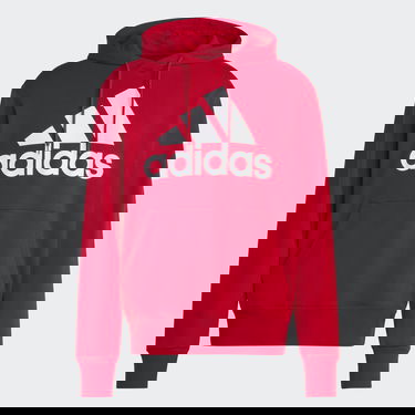 Sweatshirt adidas Performance Essentials French Terry Big Logo Hoodie Rød | IC9365, 4