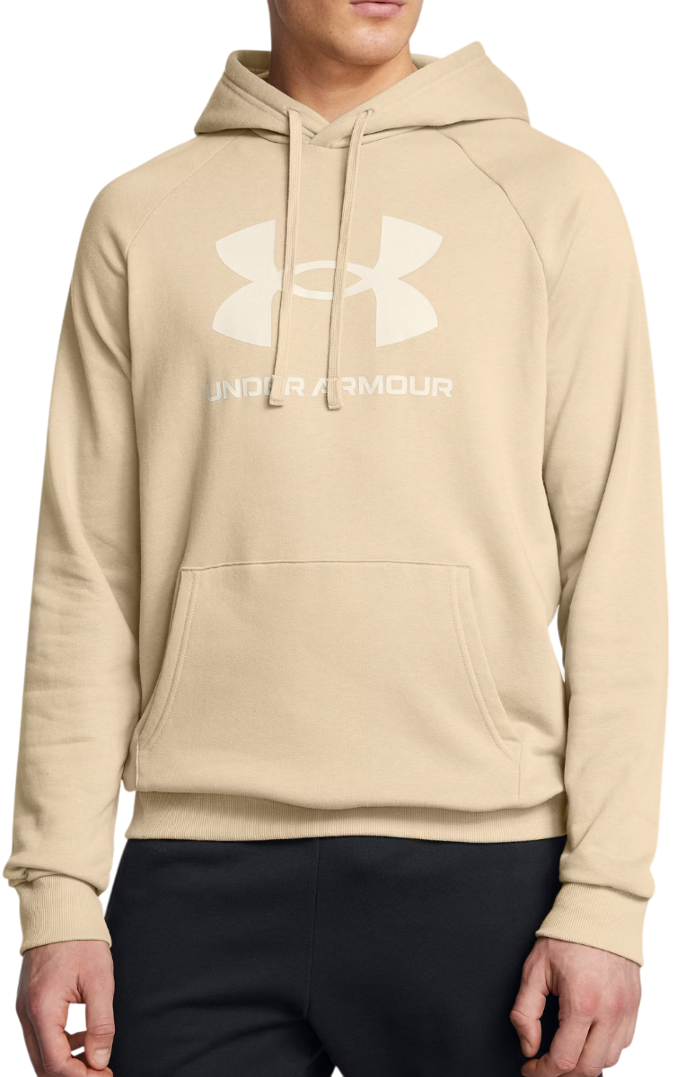 Sweatshirt Under Armour Rival Fleece Logo HD Hoodie Beige | 1379758-299