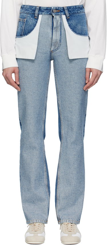 Jeans Maison Margiela MM6 Maison Margiela Straight-Leg Jeans Blå | S52LA0256 M30018, 0