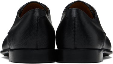 Skjorte FERRAGAMO Ferragamo Two Tone Derbys Sort | 774037, 1