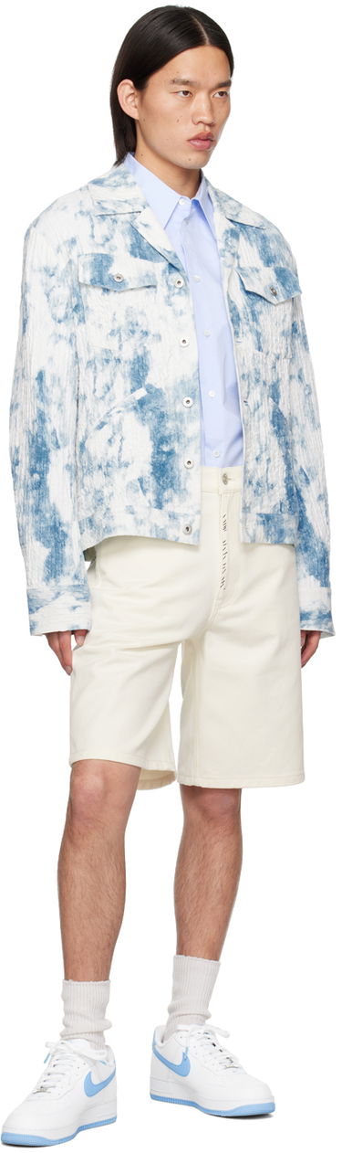 Jakke Feng Chen Wang Feng Chen Wang Printed Jacket Blå | FUS17JK23, 3