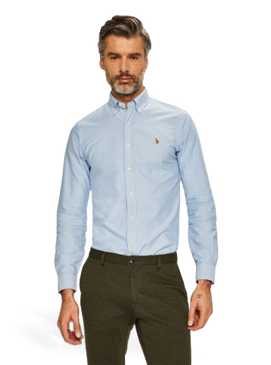 Skjorte Polo by Ralph Lauren Shirt Blå | 710549084007