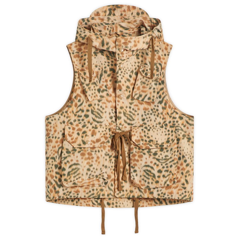 Vest Engineered Garments Engineered Garments Field Vest, Size Large Beige | QT081-BR001