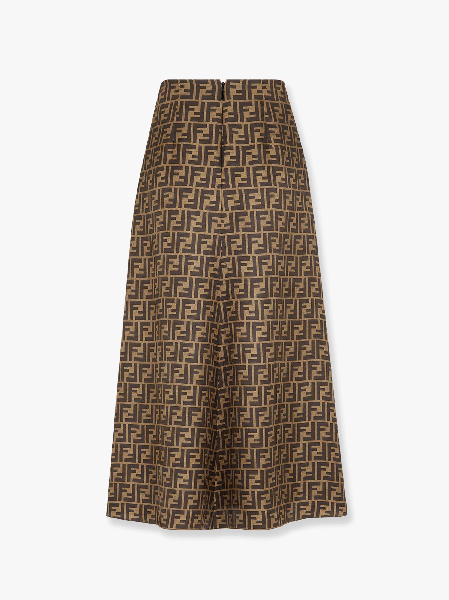 Nederdel FENDI Fendi FF Vertigo A-Line Midi Skirt Brun | FQ7601A8G3F1440, 1