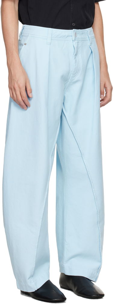 Bukser JW Anderson Twisted Seam Trousers Grøn | TR0423-PG1600, 4