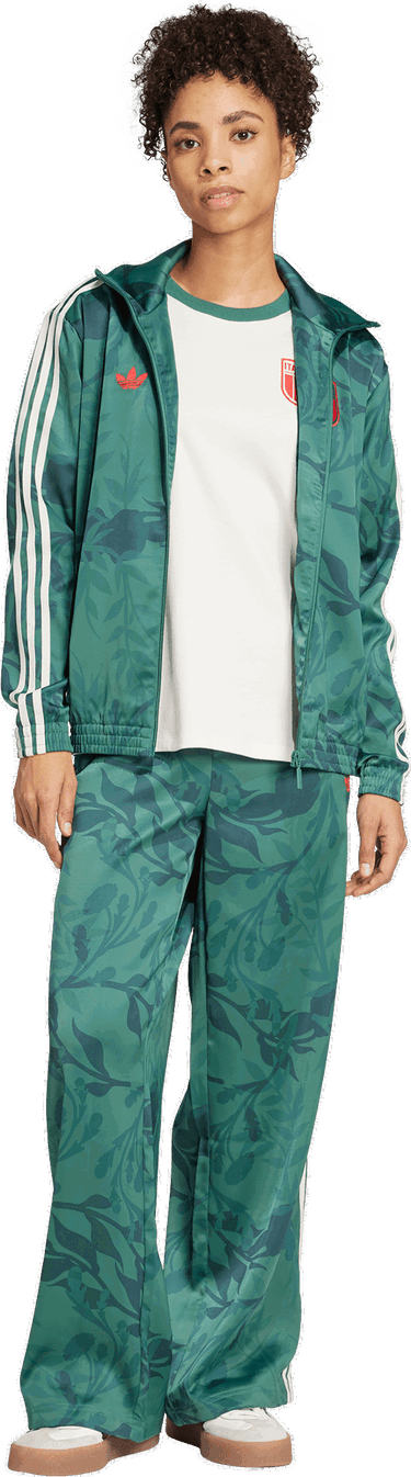 Jakke adidas Performance Italy Track Jacket Grøn | JJ0348, 4