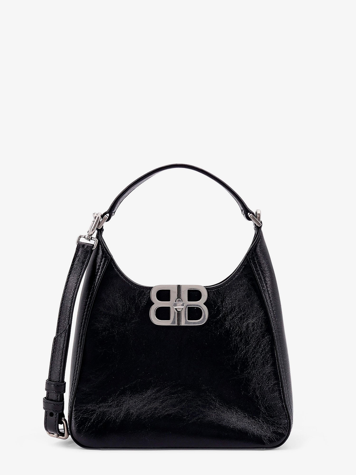 Håndtaske Balenciaga Soft Hobo S Handbag Sort | 8019282ABFJ1000, 0