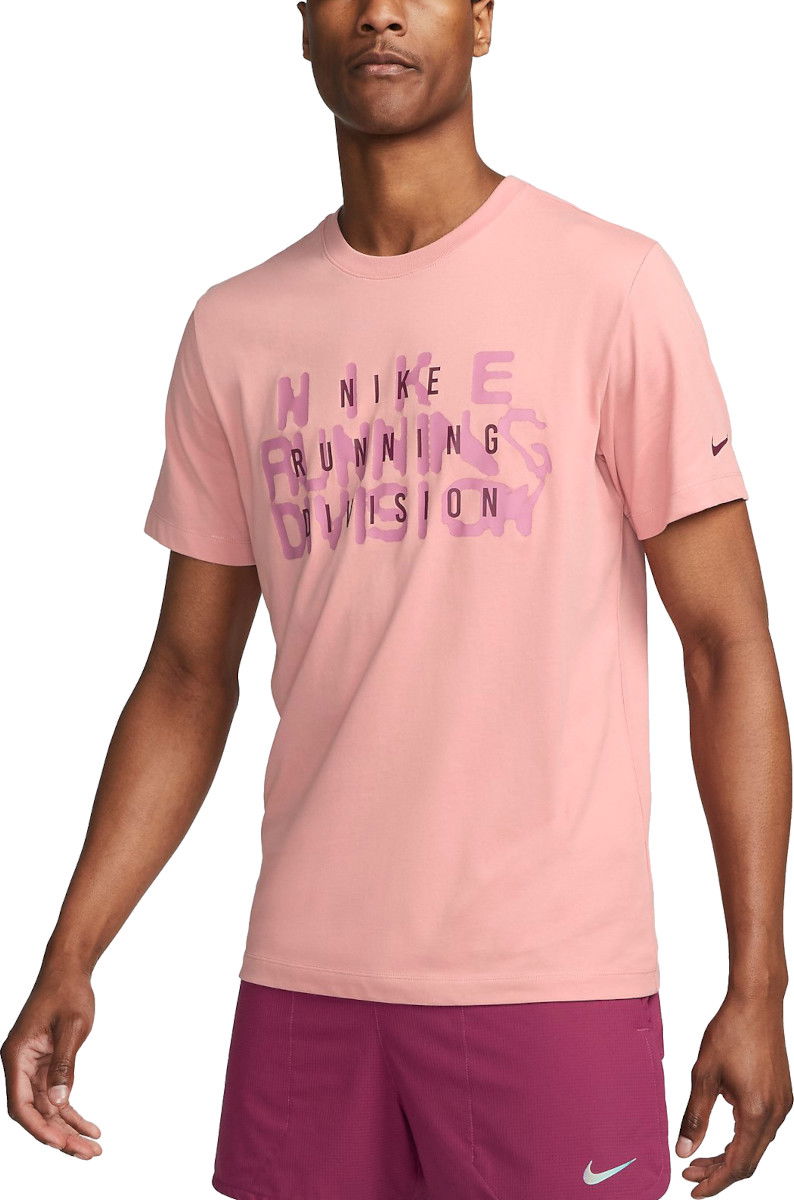 T-shirt Nike Dri-FIT Run Division Lyserød | fj2356-618, 0