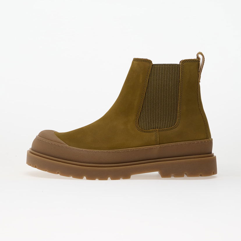 Sneakers og sko Birkenstock Prescott Slip On Natural Leather Oiled Boot Grøn | 1030114