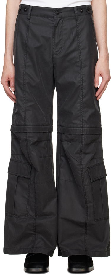 Cargo bukser Feng Chen Wang Feng Chen Wang 2IN1 Cargo Pants Sort | FUF18TR04B, 0