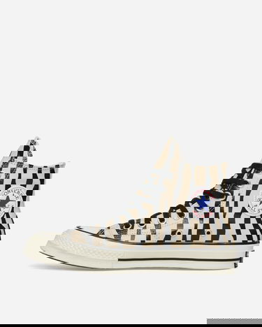 Sneakers og sko Converse Chuck 70 Glow-In-The-Dark Zebra Print Beige | A15032C, 3