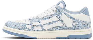 Sneakers og sko AMIRI AMIRI Bouclé Skel Top Low Blå | AMFOSR1141, 2