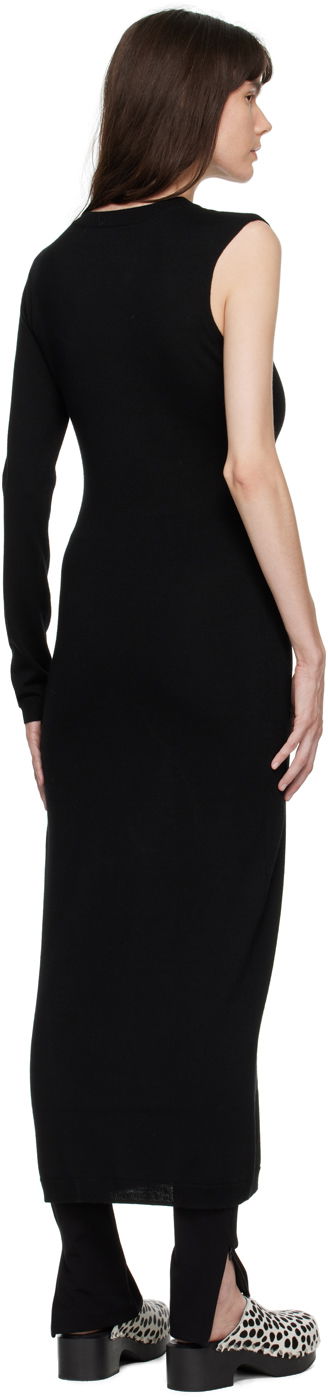 Kjole TOTEME TOTEME One-Sleeve Maxi Dress Sort | 224-6003-322, 2