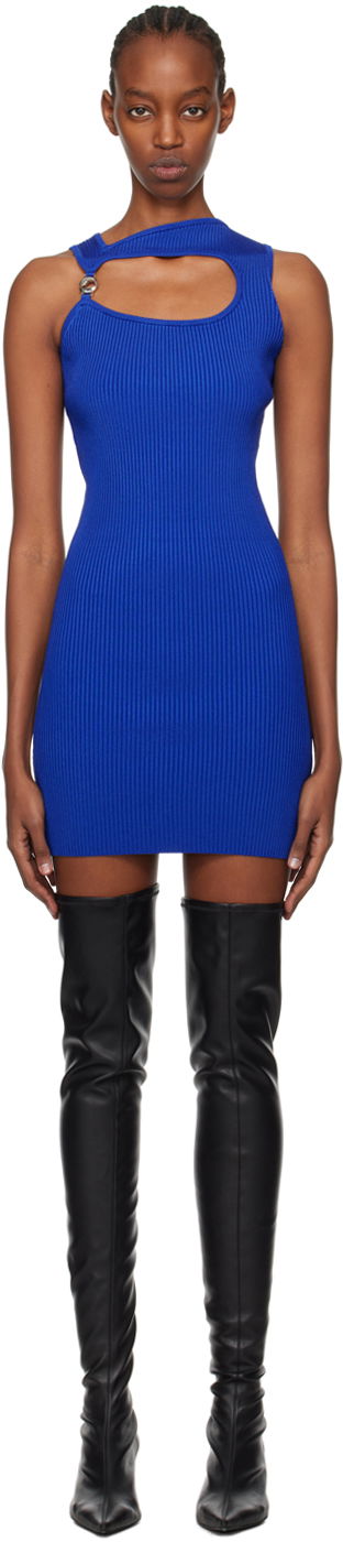 Kjole Coperni Coperni Cutout Minidress Blå | COPML85600