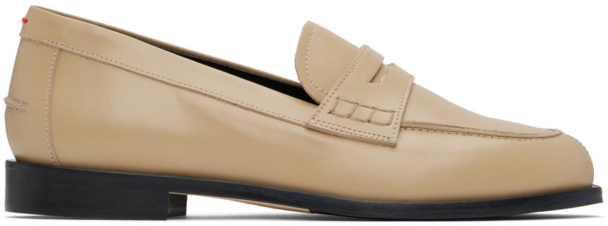 Tøj Aeyde Aeyde Oscar Loafers Beige | A11-FL-VRNR15FL50-FW24-957-001, 0