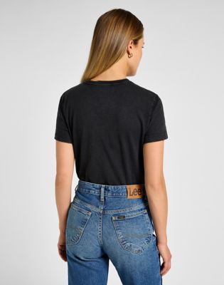 T-shirt Lee Perfect Tee Unionall Black Sort | 112355164, 0