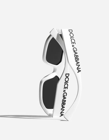 Solbriller Dolce & Gabbana Dolce & Gabbana Dg Logo Sunglasses Hvid | VG6203VN2879V000, 3