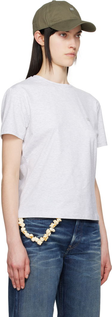 T-shirt Acne Studios Acne Studios Regular Fit T-Shirt Grå | CL0308-, 1