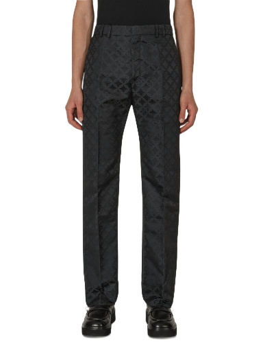 Bukser Charles Jeffrey Loverboy Straight Cut Trousers Sort | CJLAW22SCT BLCHJQ