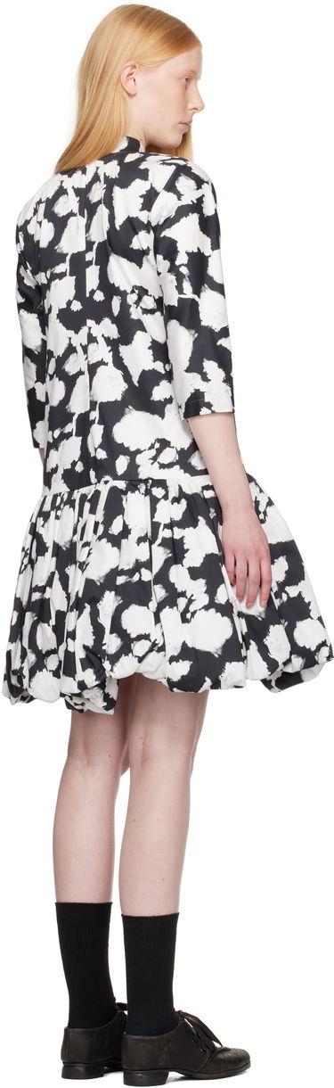 Kjole Comme des Garçons Comme des Garçons Cotton Satin Printed Dress Sort | RO-O013-051, 2